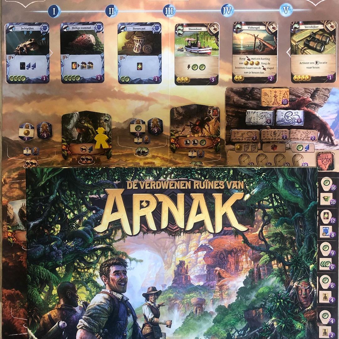 de verwdenen ruines van arnak