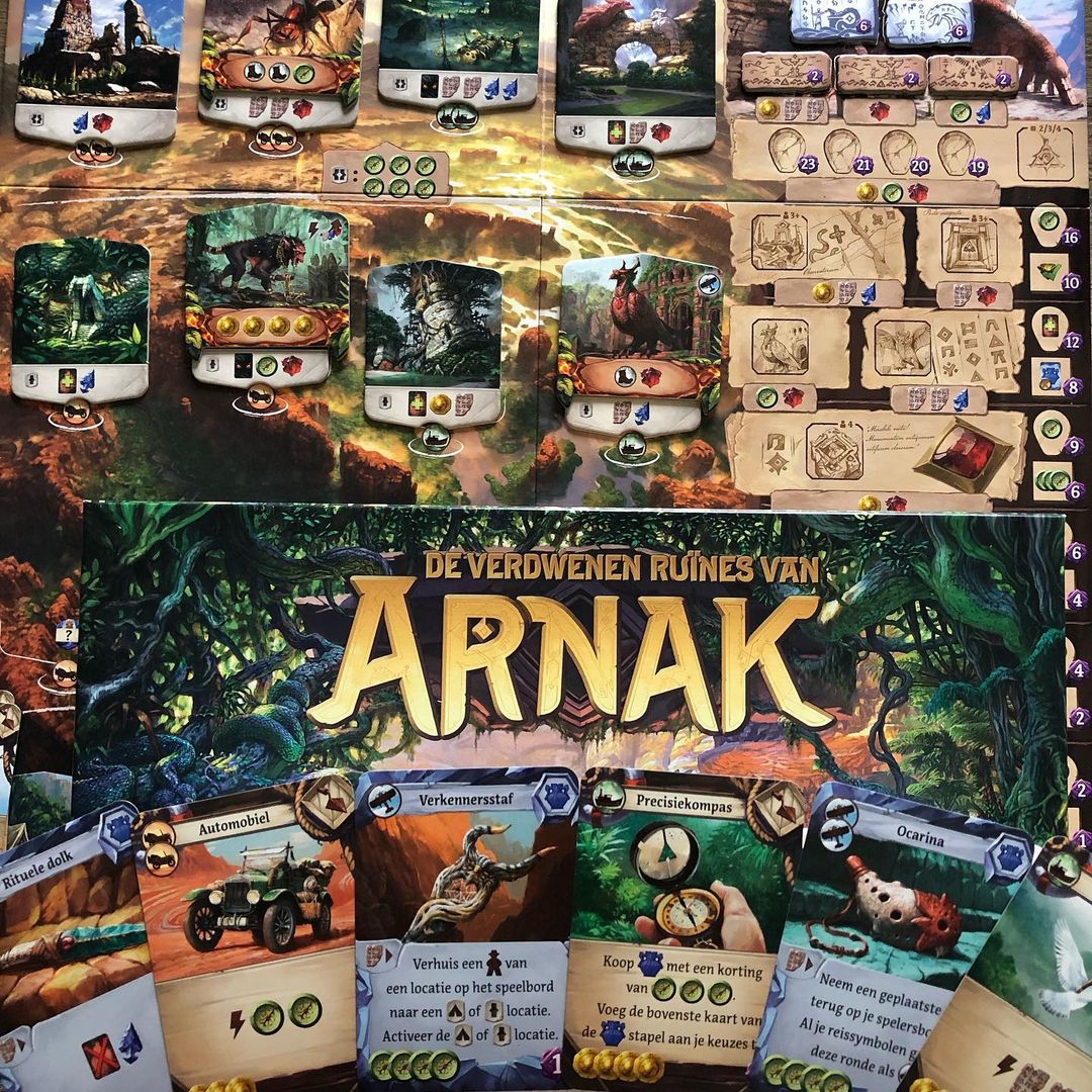 de verwdenen ruines van arnak