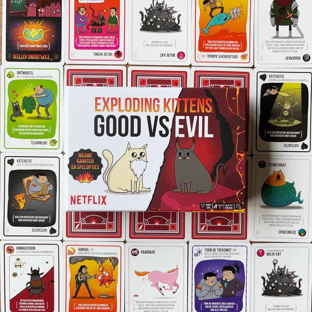 exploding kittens good vs evil
