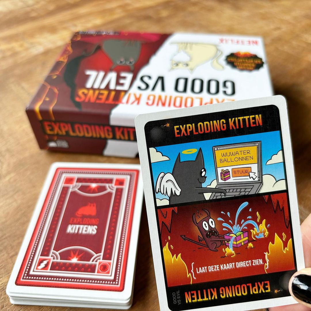 exploding kittens good vs evil