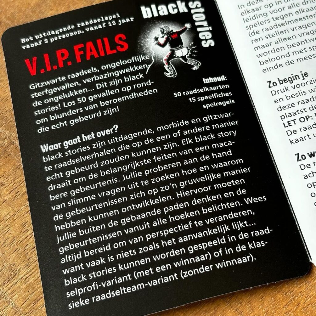 black stories vip fails